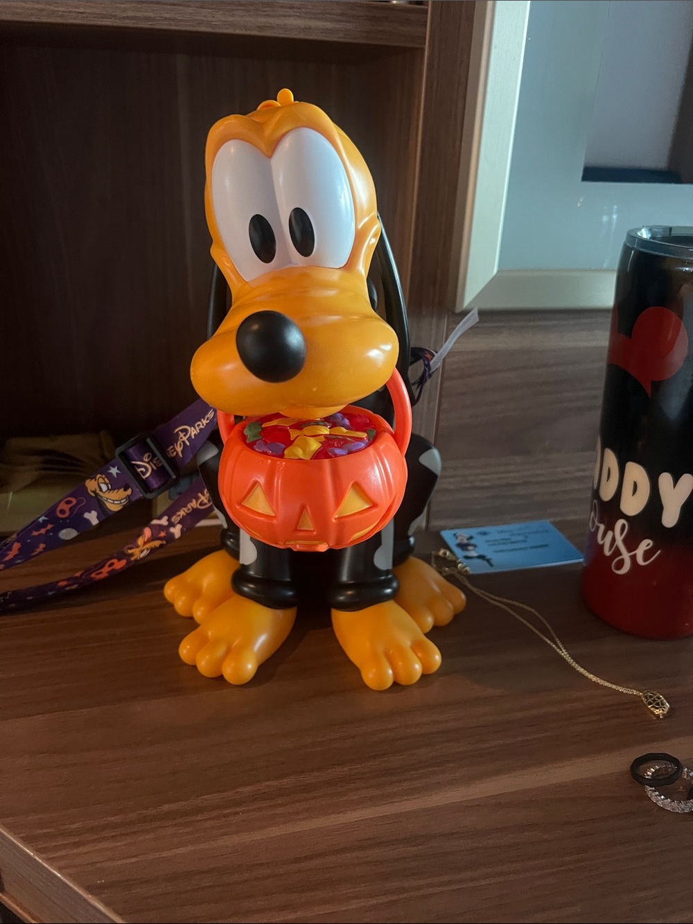 Pluto Halloween Trick-or-Treat Candy Bucket  Sipper